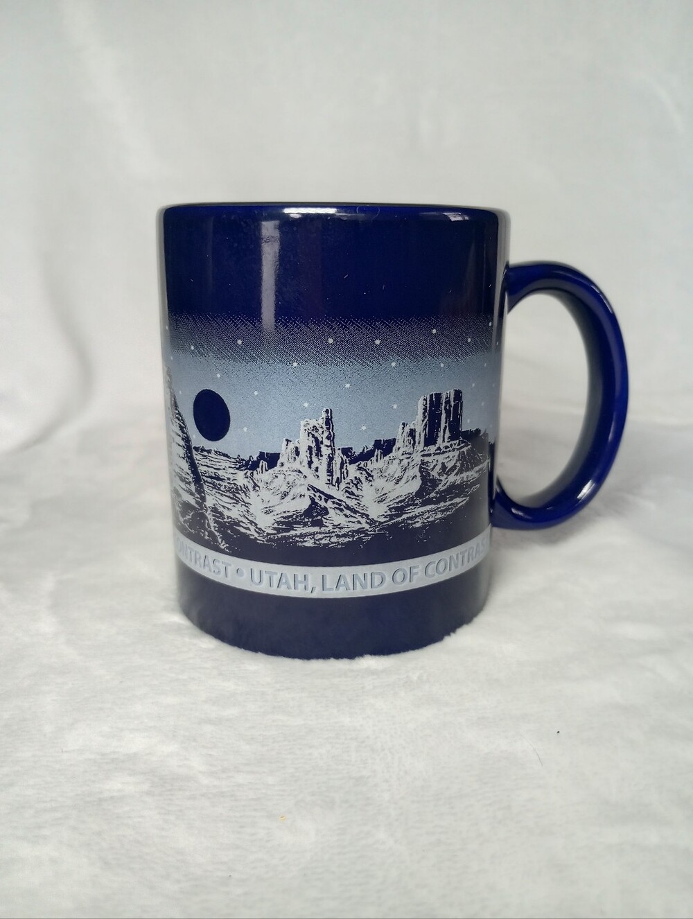 Utah Travel Souvenir Scenic Landscape Starry Night Coffee Mug Land of Contrast